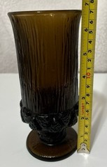 Vintage 1 1970’s Fostoria Sorrento Brown 6 3/4 Inch Wine/Water Goblets