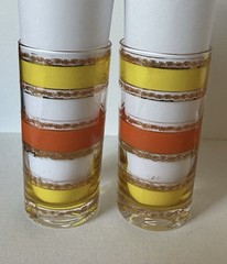 Set 6 Culver MCM Yellow/ Green Orange 22 Kt Band 7 Therma Jac Holders
