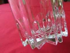 Set 2 Crown Royal Etched Logo Old Fashioned Whiskey Glasses Marked Italy 3 5/8″
