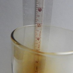 Vtg. Libbey Amber 5» Tumblers 13oz. Swirl Pattern Set Of 4 Tapered Bottom