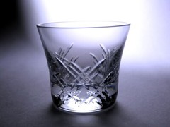 Baccarat Tumbler STELLA 2014 Crystal Rock Glass Set of 2 Unused with Box Gift