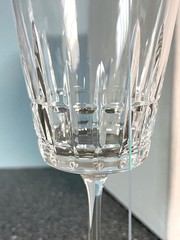 Wedgwood Circlet Crystal Iced Beverage Glasses SET/4 Martha Stewart Germany New