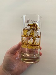Vintage Holly Hobbie Drinking Glasses Set of 6 1970s American Greetings Art Deco