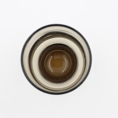 Libbey Tawny Accent 14 Oz Tumbler Glass Replacement 5.5″ Smoke Brown Retro EXUC