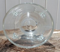 Beautiful LA ROCHERE 4 1/8″ Tall BEE glass made in France