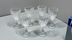 Mikasa Park Lane SN101 Full Lead Crystal Goblets Set of 4 Germany Elegant