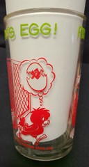Juice Glass Foghorn Switches Henery’s Egg Warner Brothers Foghorn Leghorn