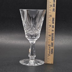Waterford Kenmare White Wine Glass 5.5″ High Ireland Irish Crystal #5