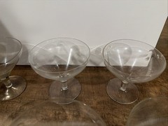 Arcadia ARE7 by Arcadia – 5 Pieces of Vintage Etched Crystal