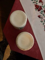 Purinton Pottery Set Of 2 Hand Painted 4 3/4” Apple Tumblers – Excellent