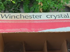 Vtg Winchester Crystal Drinking Glasses Anchor Hocking Laurel 15oz Ice Tea NOS