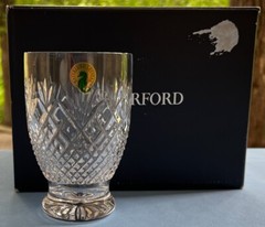 Set of 4 Waterford Crystal Sullivan Footed Glasses Tumblers #1055244 NEW in Box