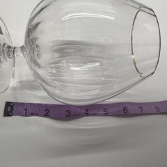 Vintage Mikasa Lyric T7002 Brandy Snifter Glass Gold Rim Clear Austria Barware