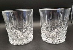Waterford Crystal Marquis Markham Low Ball Set Of 2 Glasses