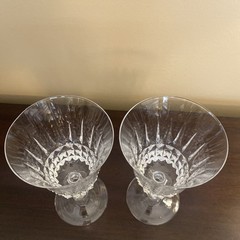 W.M. Dalton French Lead Crystal Unit N. 1 Goblets Set Of 2