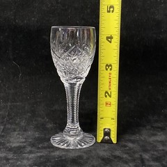 Mixed lot of 7 Vintage Waterford ABC American Brilliant Cut Crystal Cordial B7