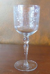 Glastonbury Lotus Marjorie 407 Cut 37 Stem 7 ¾” Water Goblet(s)