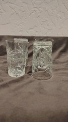 4 Early American Prescut Tumblers Anchor Hocking 5 Oz Juice Glasses 1 Set Of 4