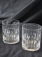 Mikasa Park Avenue Old Fashioned Whiskey Glasses Set of 2