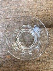 Used Baccarat Beluga Tumbler Crystal Rock Glasses pair with Box