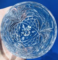 Lot Of 2 ~ GODINGER DUBLIN SHANNON CRYSTAL ICED BEVERAGE GLASS GOBLET 7 3/4”EC!