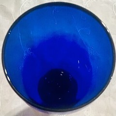 CLASSIC VINTAGE LIBBEY PREMIER COBALT BLUE 8912 Iced Tea Glass Goblet 16oz