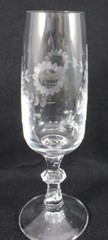 Flemington Carol Set of Champagne Flute and Wine Glass