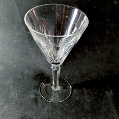 WATERFORD SHEILA WATER GLASS, Cut Lead Crystal, 7″, 8 Oz, Made in Ireland
