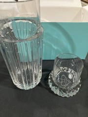 Rare Tiffany & Co Crystal Carafe and Tumbler Set-100th Dallas Symphony Orchestra