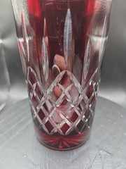 Ruby Highball Triumph collection by Imperial Estate Cut-To-Clear Tumbler Photos!