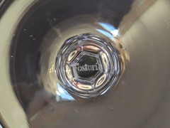 4 VTG Fostoria Crystal ENGAGEMENT PLATINUM Water Goblets – 7″