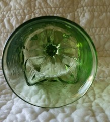Franciscan Tiffin Cabaret Liberty Green Heavy Pressed Water Goblet(s)