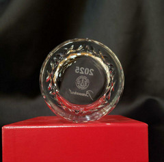 Baccarat Aria Tumblers 2025 Crystal Glass Special Edition with 2025 Engraving