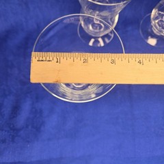 Heritage By Princess House 12 Oz. Footed Tumber Parfait, Set Of 4, Crystal Clear