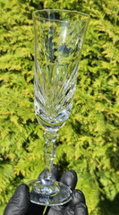 2 Vintage 1970 Ales Fluted Champagne Glasses by Cristal D’Arques Durand FREESHIP