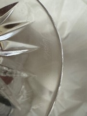 Set of seven ( 7) Miller ROGASKA Crystal 7” wine/Water glasses