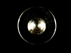 Extra Heavy Thick Clear Glass 8 1/4″ Goblet