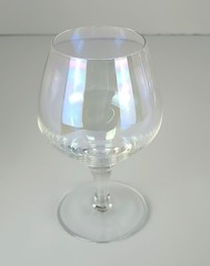 Set of 7 Vintage Crystal Brandy Snifters – 4.75” Tall