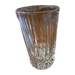 Fostoria Heritage Clear Crystal Glass High Ball Glass Lot Of 3