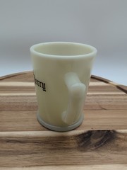 Vintage Tom and Jerry Mug Uranium Vaseline Glass Custard L8