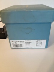 NEW Reed Barton Rainbow Votive Black 6650-0113 NEW IN ORIGINAL BOX