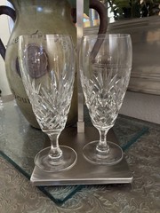 Waterford Crystal Merano Iced Tea Beverage Glasses 7-5/8” – Signed Pair