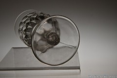 c. 1891 VICTORIA by Greensburg Glass COLORLESS Champagne Stem