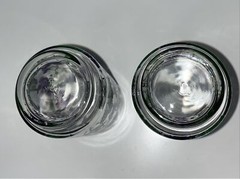 Set Of 8 Libbey Glasses Vintage Tumblers Purple Violet Flowers Green Leaves – 5″