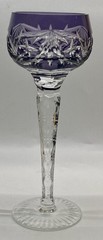 Set 5 Nachtmann Cut To Clear Green Blue Red Amethyst Amber Purple Cordials Shots