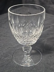 Waterford Crystal Colleen Short Stem Water Goblet 5.25″ Tall 8 oz Single Glass