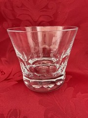 NEW FLAWLESS Glass BACCARAT France Crystal BIBA DOF DOUBLE OLD FASHION TUMBLER