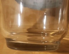 Vtg Indiana Fannie’s Farm Glass Cow Cooler Tumblers Glasses 16 oz Set of 6