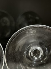 Waterford Crystal Champagne Flutes 5 Toasts Millennium Series Toasting Glasses 2