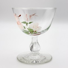 Franciscan Desert Rose Champagne Sherbet Glasses 4 1/4” Tall by Libbey Set of 2